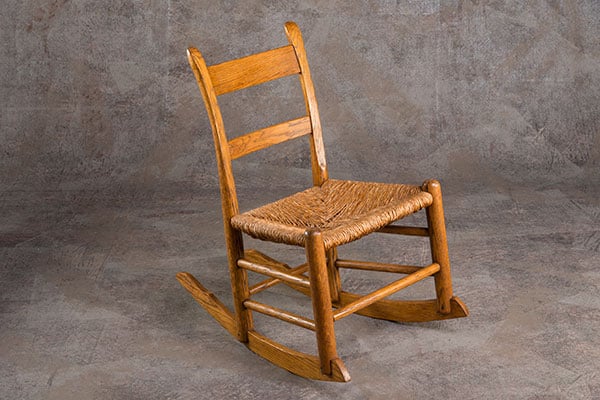 Oak Rocker by W. Edwards