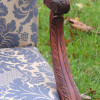 Chippendale Upholstered Armchair