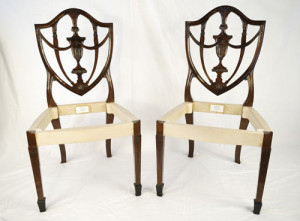 Federal Shield-Back Side Chairs
