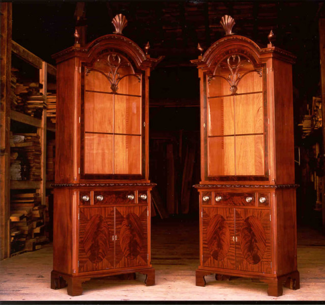 Pair of Mahogany Cabinets